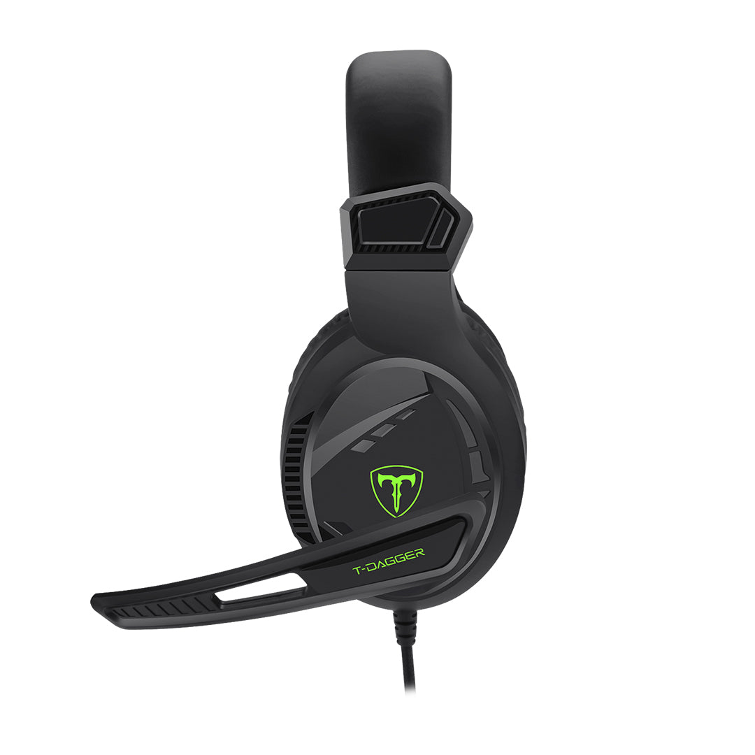 AURICULARES T-DAGGER MCKINLEY 3.5MM NEGRO T-RGH101