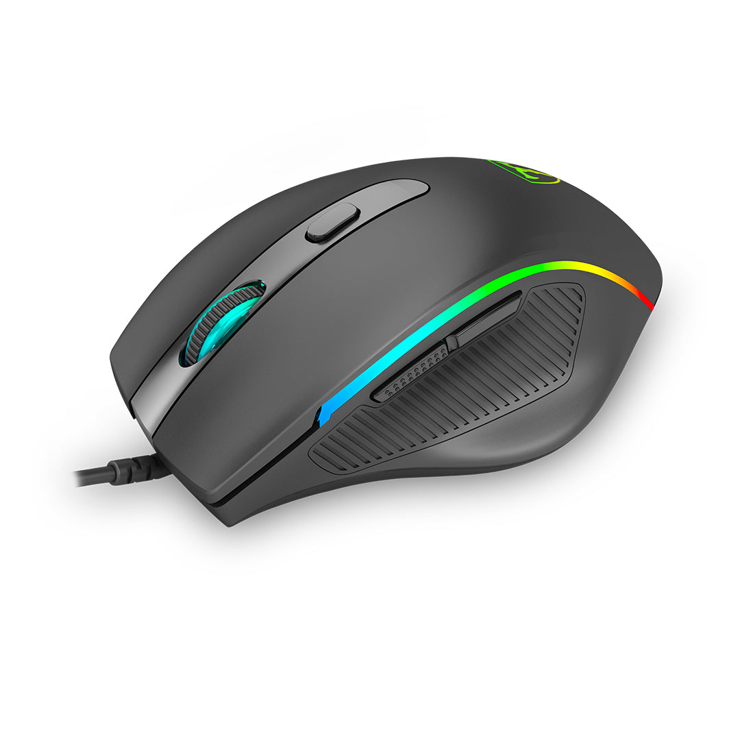 MOUSE T-DAGGER RECRUIT 2 ALAMBRICO RGB NEGRO 3200 DPI T-TGM108