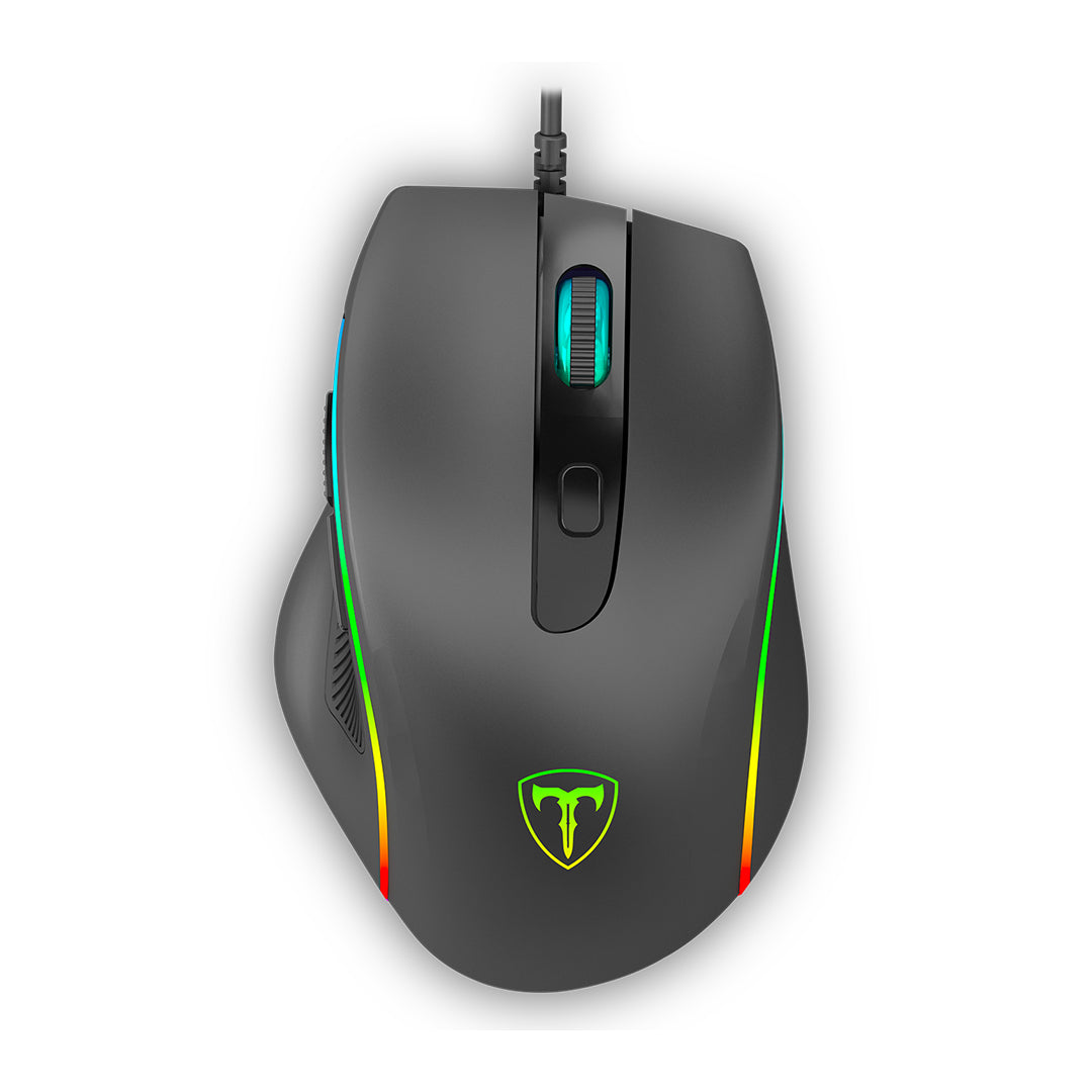MOUSE T-DAGGER RECRUIT 2 ALAMBRICO RGB NEGRO 3200 DPI T-TGM108