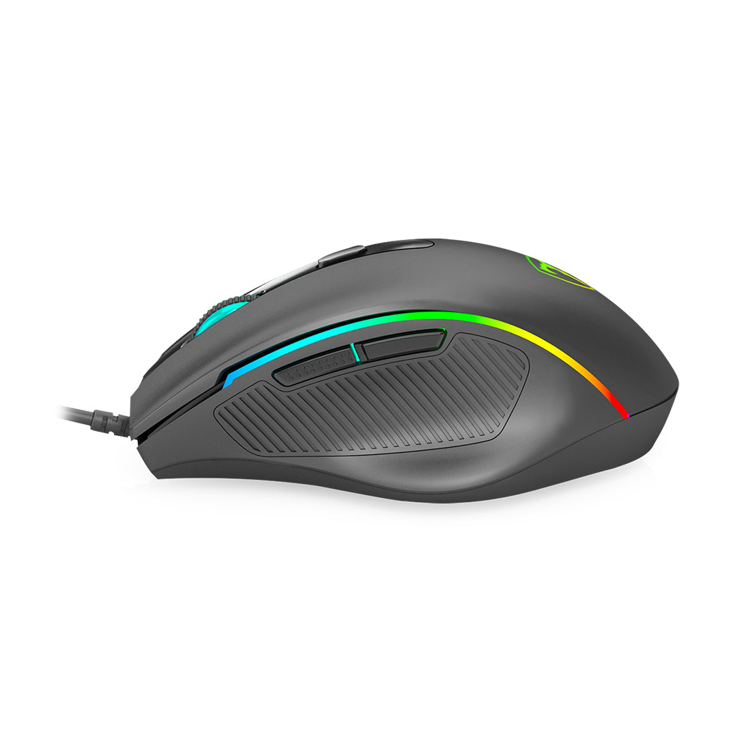MOUSE T-DAGGER RECRUIT 2 ALAMBRICO RGB NEGRO 3200 DPI T-TGM108