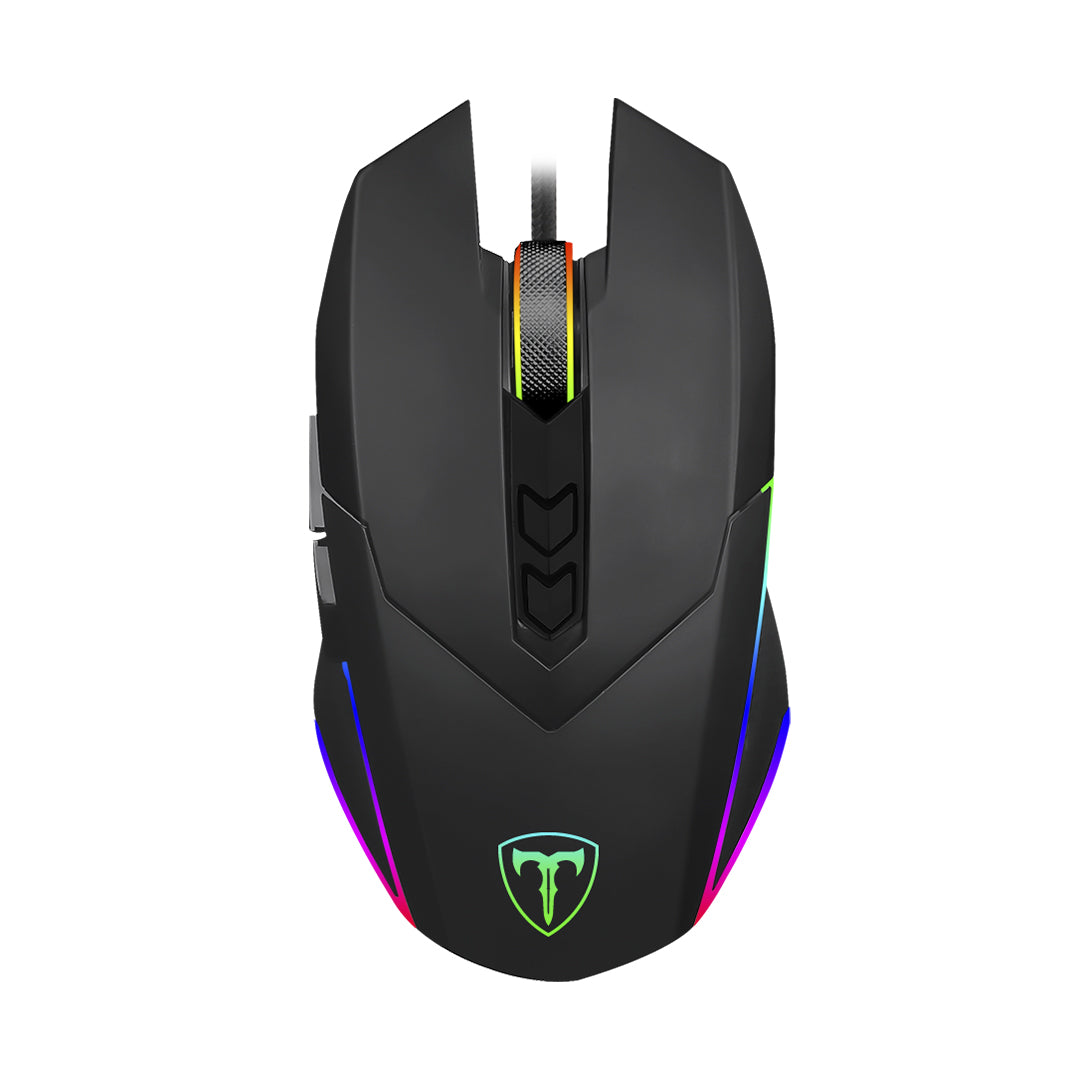 MOUSE T-DAGGER LIEUTENANT ALAMBRICO RGB NEGRO 8000 DPI T-TGM301