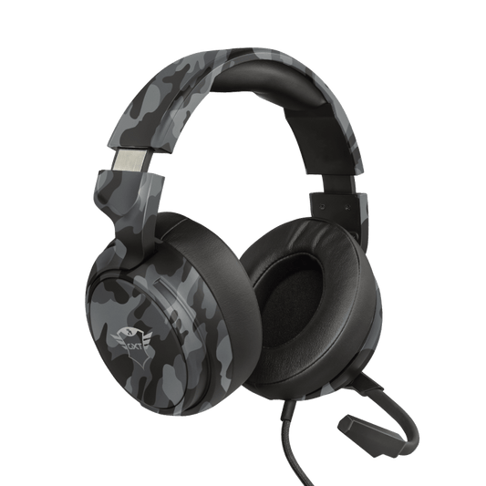 AURICULARES TRUST GXT 23939 433 PYLO CAMO BLACK PC/XBOX/PS5/SWITCH