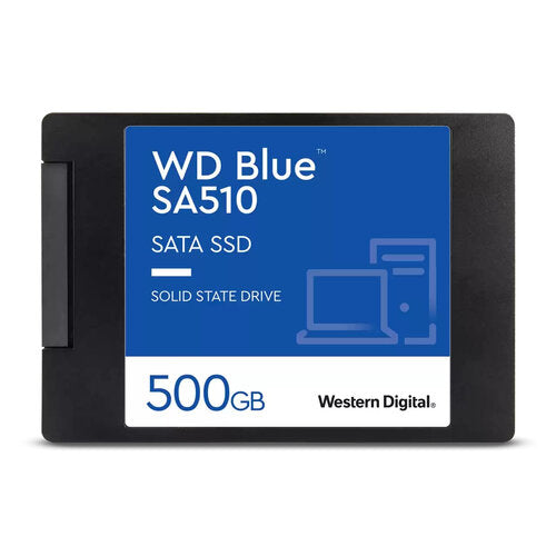 UNIDAD DE ESTADO SOLIDO SSD WD BLUE 500GB 2.5" SATA 3DNAND 7MM WDS500G3B0A