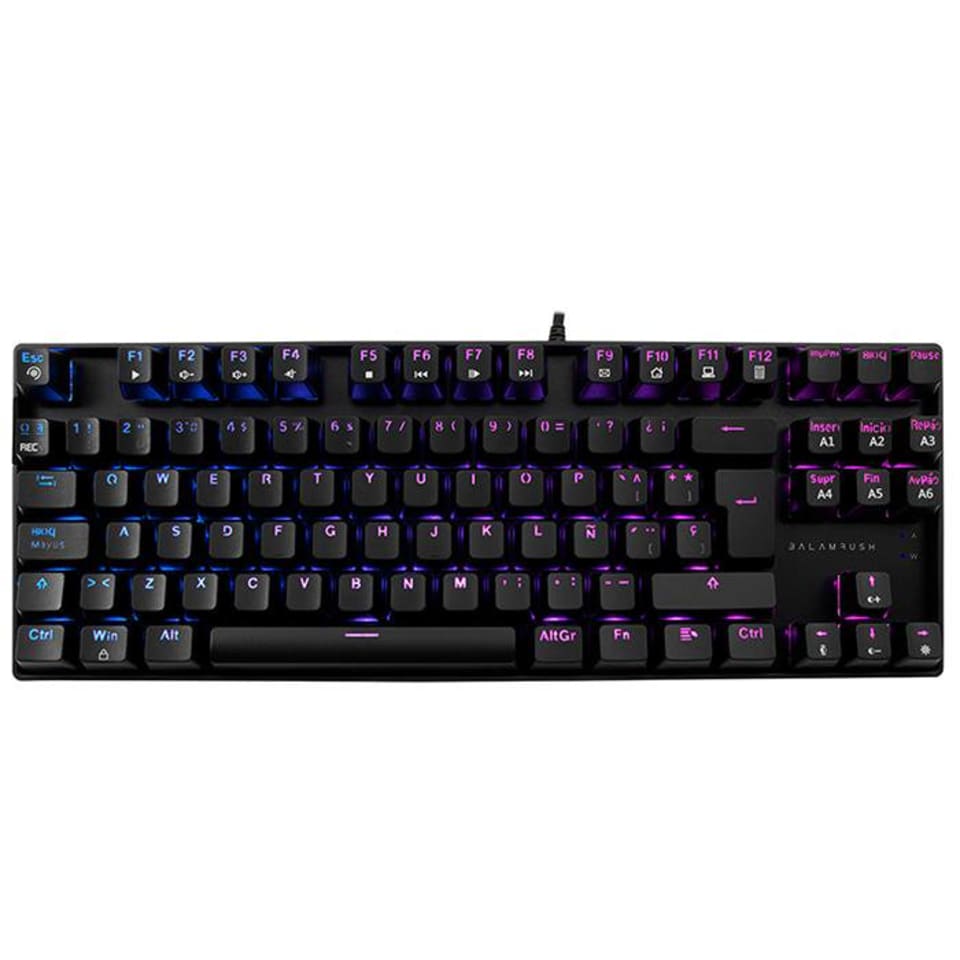 TECLADO MECANICO BALAM RUSH DOMINATE GK560 RGB 80% USB NEGRO BR-932707