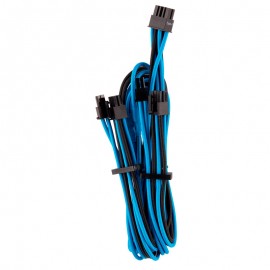 CABLE CORSAIR PCIE FUNDAS IND PSU PREM TIPO4 GEN4 AZUL/NGR CP-8920256