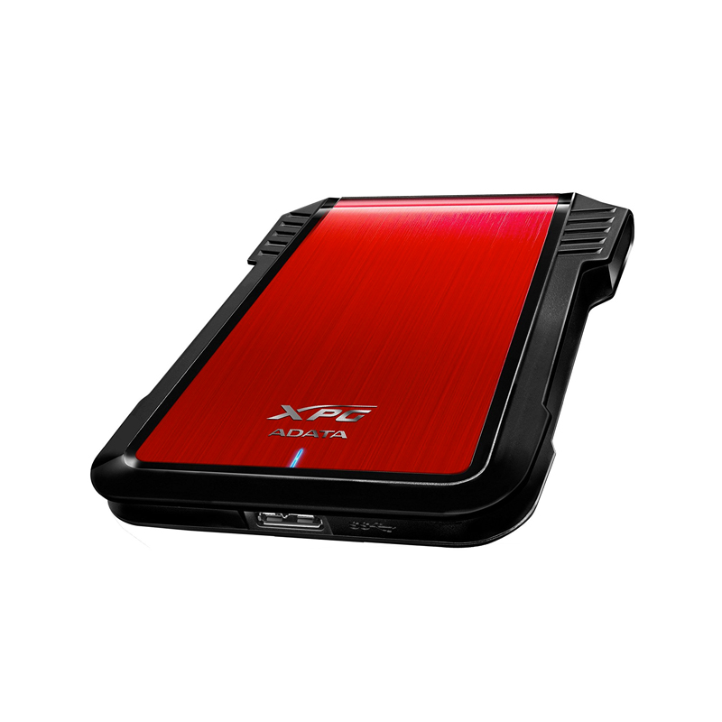 CARCASA ADATA PARA SDD Y HDD ROJO AEX500U3 CRD