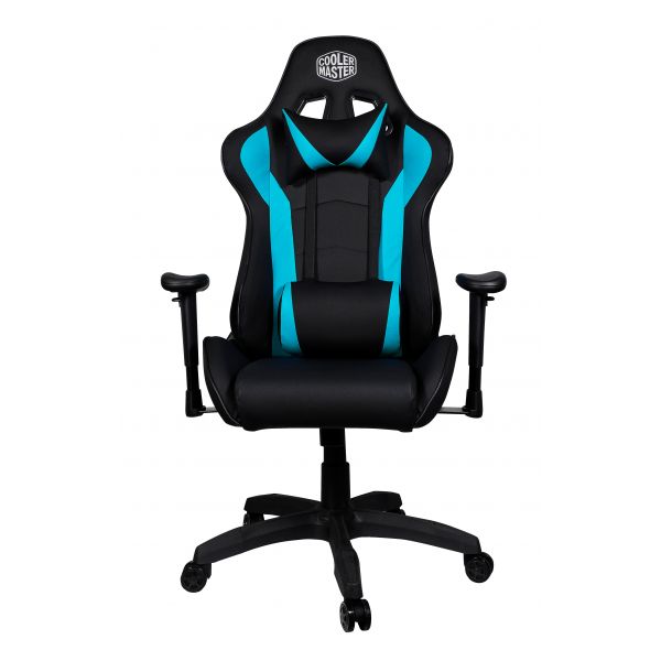 SILLA GAMER COOLER MASTER CALIBERR1 COLOR AZUL ERGONOMICO MATERIAL TRANSPIRABLE CMI-GCR1-2019B