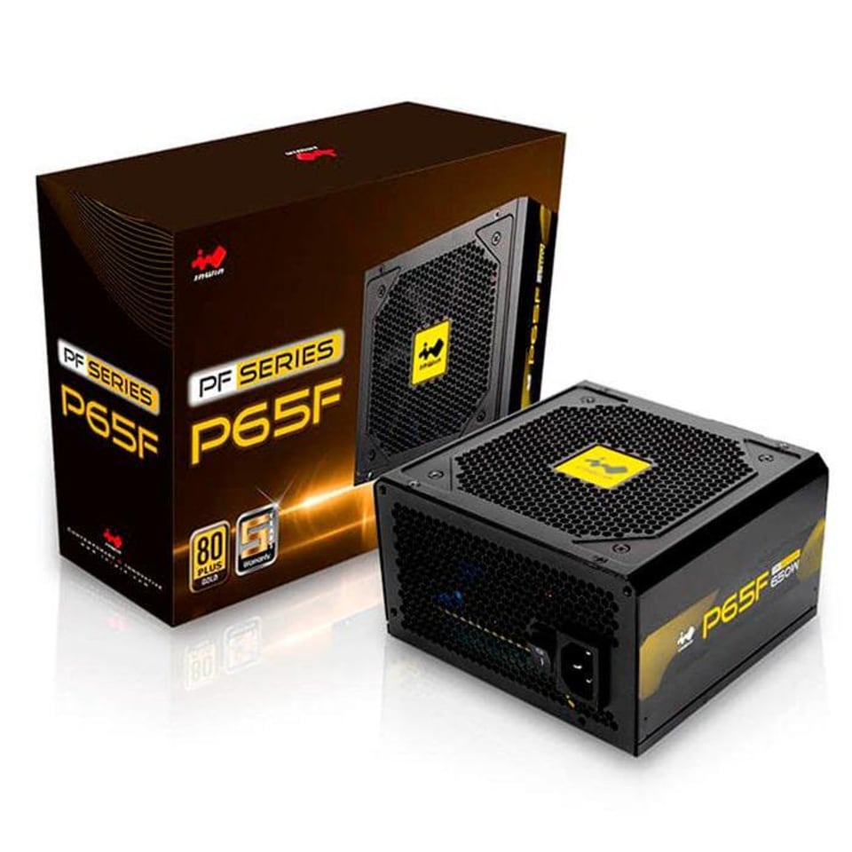 FUENTE DE PODER IN WIN SERIE PF 650W 80+GOLD P65F