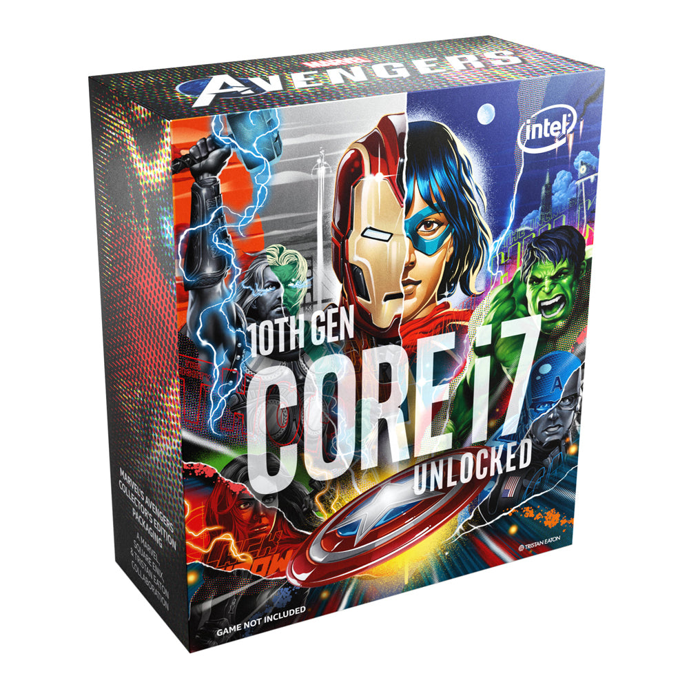 PROCESADOR INTEL CORE I7 10700K AVENGERS BOX 8CORE 3.80GHZ 1200 BX8070110700KA