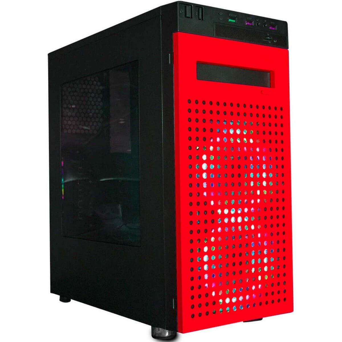 GABINETE EAGLE WARRIOR CHANGES ROJO ATX CGW1CHANGES02EGW