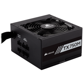 FUENTE DE PODER CORSAIR TX750M 750W SM 80 PLUS GOLD CP-9020131-NA