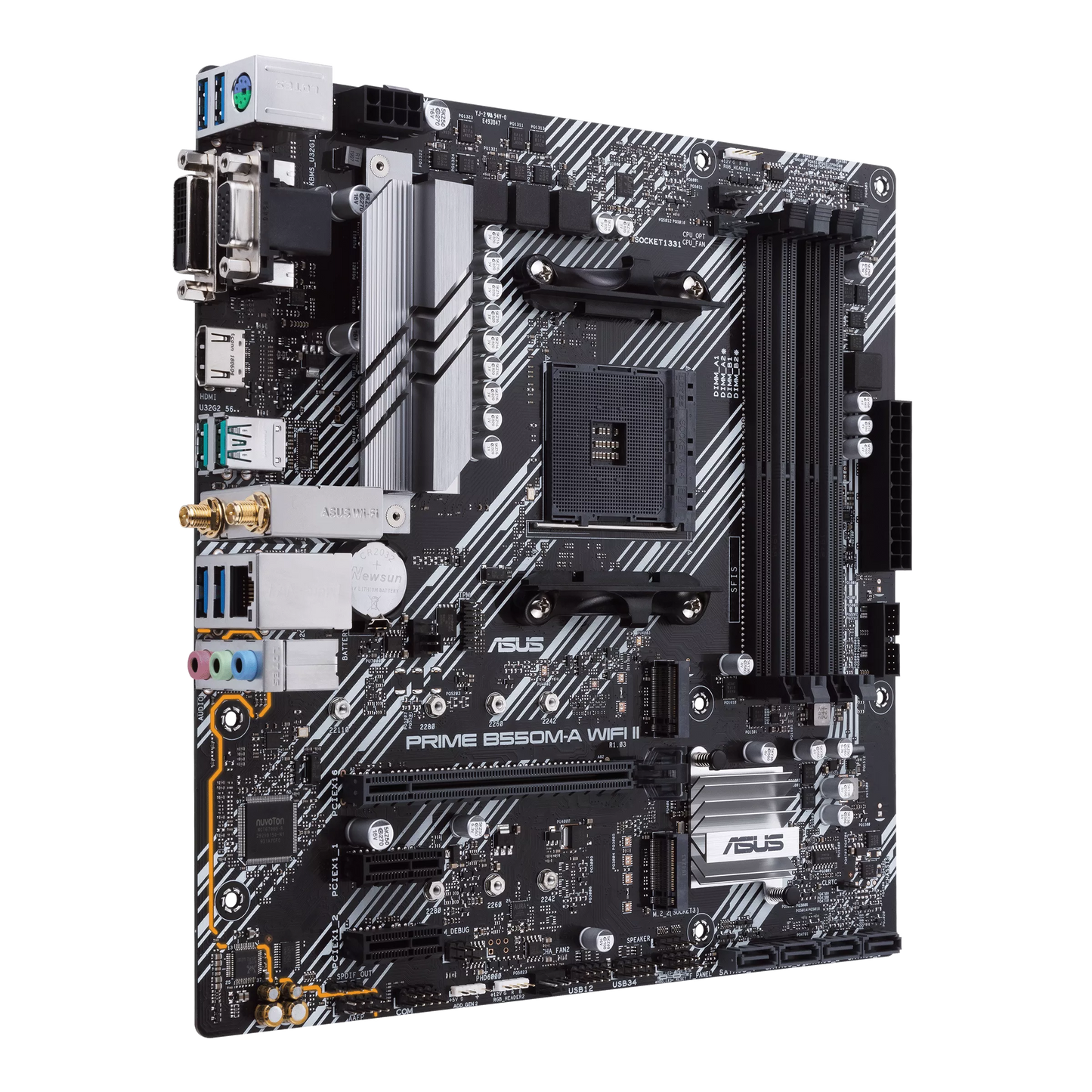 TARJETA MADRE ASUS PRIME B550M-A WIFI II MATX