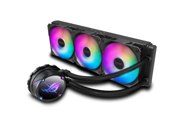 ENFRIAMIENTO LIQUIDO ASUS ROG STRIX LC II 360 ARGB 3FANS ROG ARGB 120MM