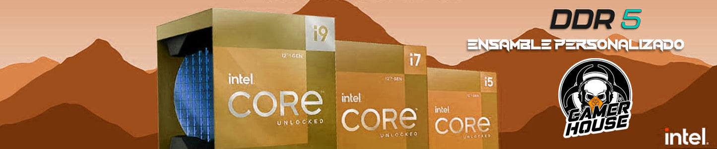 GAMING PC INTEL GEN12/13/14 DDR5 ENSAMBLE PERSONALIZADO