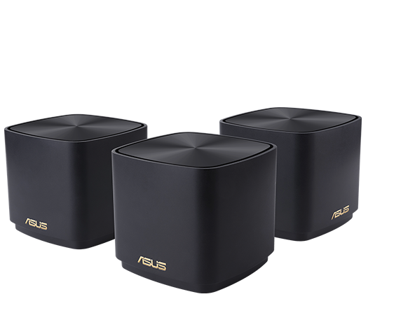 ROUTER ASUS ZENWIFI AX MINI XD4 (PAQUETE 3 PZAS) CHARCOAL DUAL BAND MU-MIMO 2.4/5GHZ WIFI6 AIMESH
