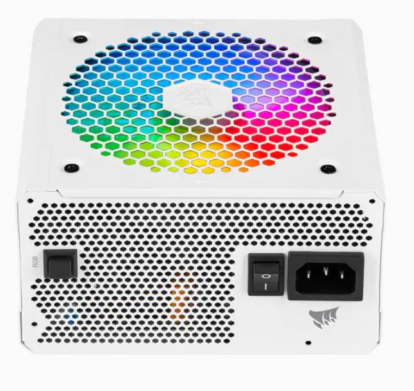 FUENTE DE PODER CORSAIR CX650F RGB 650W 80 PLUS BRONCE ATX BLANCA CP-9020226-NA