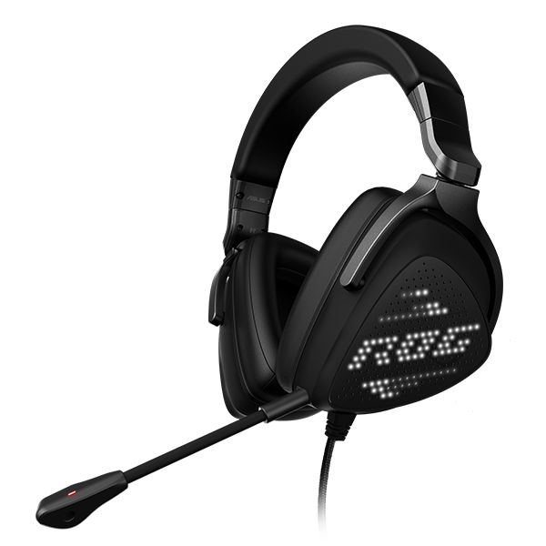 AURICULARES ASUS ROG DELTA S ANIMATE USB-C QUAD DAC PANTALLA ANIME MATRIX NEGRO