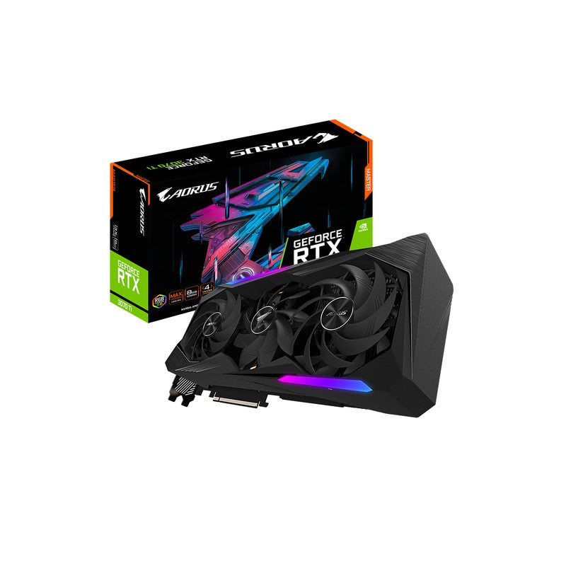 TARJETA DE VIDEO GIGABYTE GV-N307TAORUS M-8GD RTX 3070 TI 8GB GDDR6X