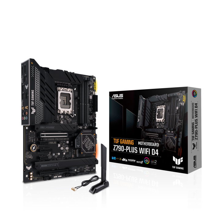 TARJETA MADRE ASUS TUF GAMING Z790-PLUS WIFI D4 1700 4xDDR4 WIFI6 BLUETOOTH RGB ATX