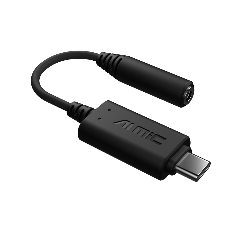 ADAPTADOR ASUS CANCELACION DE RUIDO USB 3.5MM TECNOLOGIA HYPER GROUNDIN ASUS AI NC MI ASUS AI NC MIC ADAPTER/USB-A