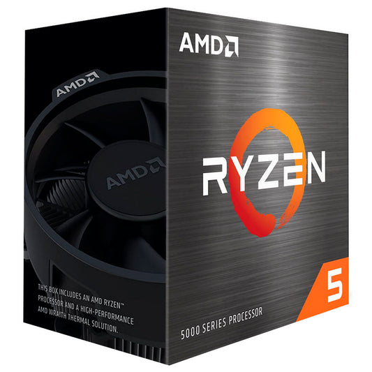 PROCESADOR AMD RYZEN 5 5600GT AM4 6CORE 3.6GHZ 65W C/GRAFICOS C/VENT STEALTH 100-100001488BOX