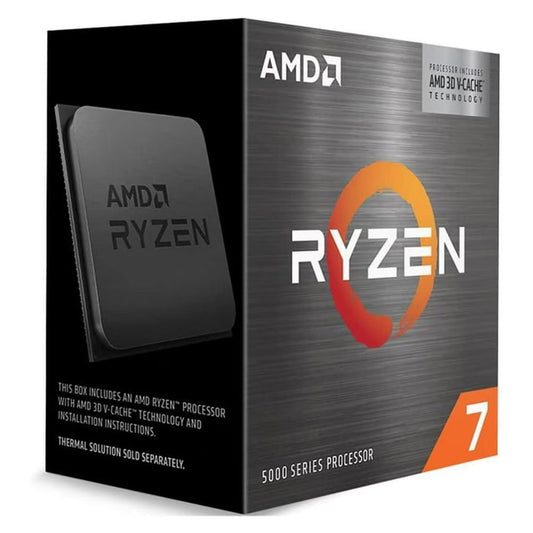 PROCESADOR AMD (100-100001503WOF) RYZEN 7 5700X3D AM4 8CORE 3.0GHZ 105W SIN GRAFICOS SIN VENT