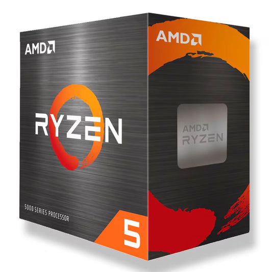 PROCESADOR AMD (100-100001584BOX) RYZEN 5 5600T AM4 6 CORE 3.5 GHZ 65W SIN GRAFICOS C/VENT STEALTH