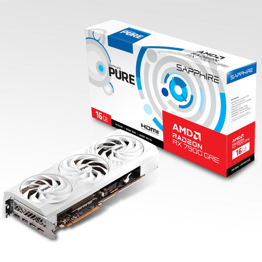 TARJETA DE VIDEO SAPPHIRE (11325-03-20G) PURE RADEON RX 7900 GRE, 16GB GDDR6 2245MHZ, 2*DP, 2*HDMI