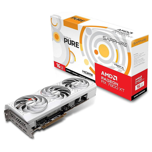 TARJETA DE VIDEO SAPPHIRE (11330-03-20G) PURE RADEON RX 7800 XT, 16GB GDDR6, 2475MHZ, 2*DP, 2*HDMI