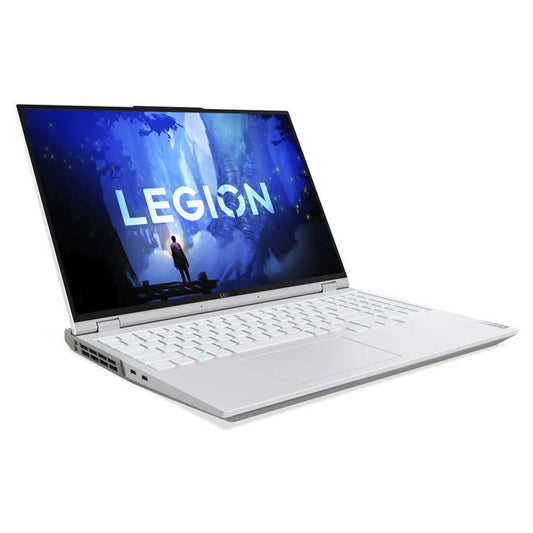 LAPTOP LENOVO IDEA GAMING LEGION 5 PRO 16IAH7H CORE I7 12700H 2.3GHZ, 32GB (2x16GB) DDR5 4800Mhz, 1TB SSD, GEFORCE RTX 3070 8GB GDDR6, PANTALLA 16" WQXGA, BLANCO GLACIAR, WIN11 HOME, GARANTIA 1 AÑO EN CENTRO DE SERVICIO
