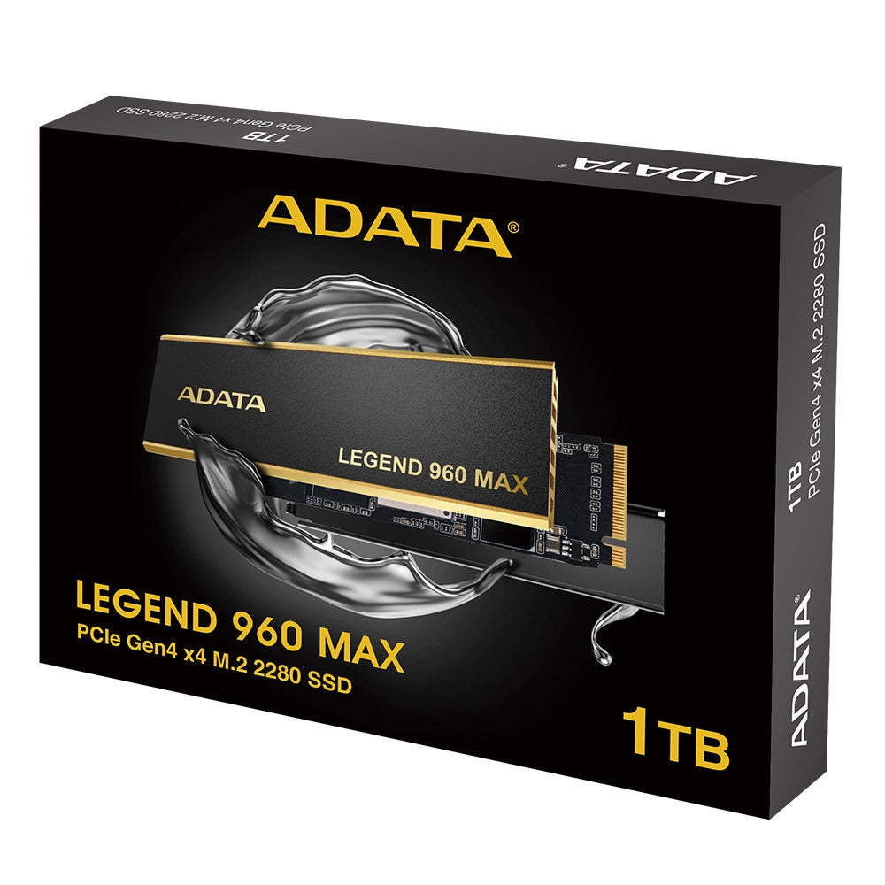 SSD INTERNO ADATA LEGEND 960 MAX 1TB M.2 2280 PCIE GEN4X4 7,400 Y 6.800 MBs ALEG 960 1TCS