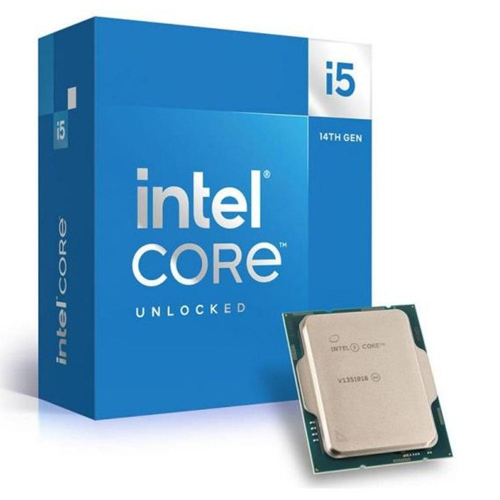 PROCESADOR INTEL CORE I5 14600K 1700 6CORES 3.5GHZ 125W SIN DISIPADOR CON VIDEO BX8071514600K