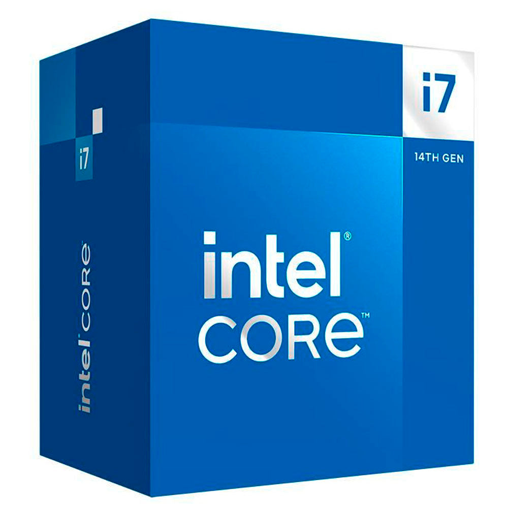 PROCESADOR INTEL CORE I7 14700 1700 5.4GHZ 33MB 20CORES 8P12E GRAFICOS UHD 770 VPRO C/DISIPADOR BX8071514700