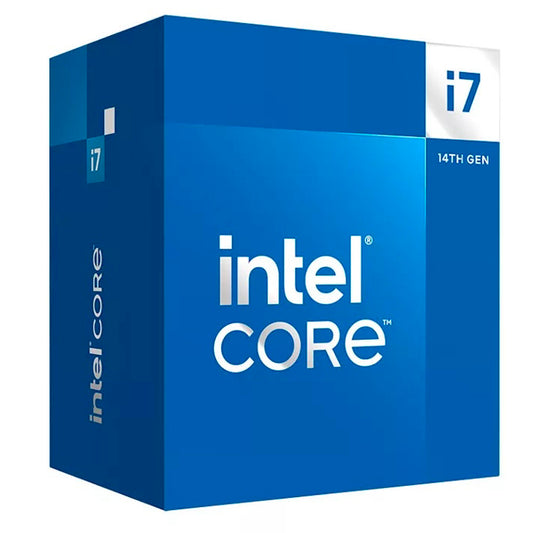 PROCESADOR INTEL CORE I7 14700F 1700 20CORES 2.1GHZ 33MB CACHE 65W SIN VIDEO BX8071514700F