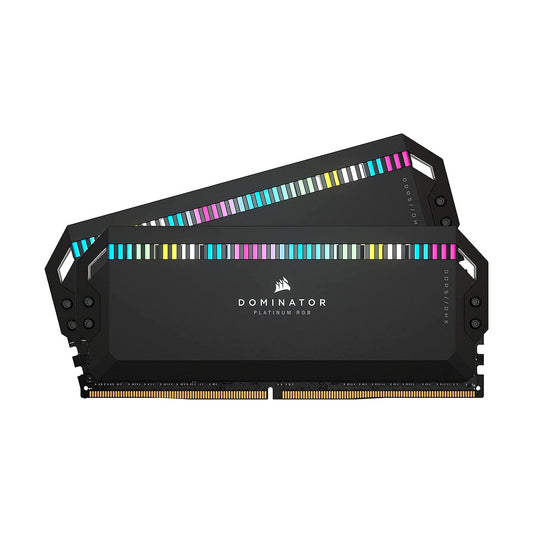 MEMORIA DIMM DDR5 CORSAIR (CMT64GX5M2B5600C40) 64GB 5600MHZ (2X32GB) DOMINATOR PLATINUM RGB,NEGRO