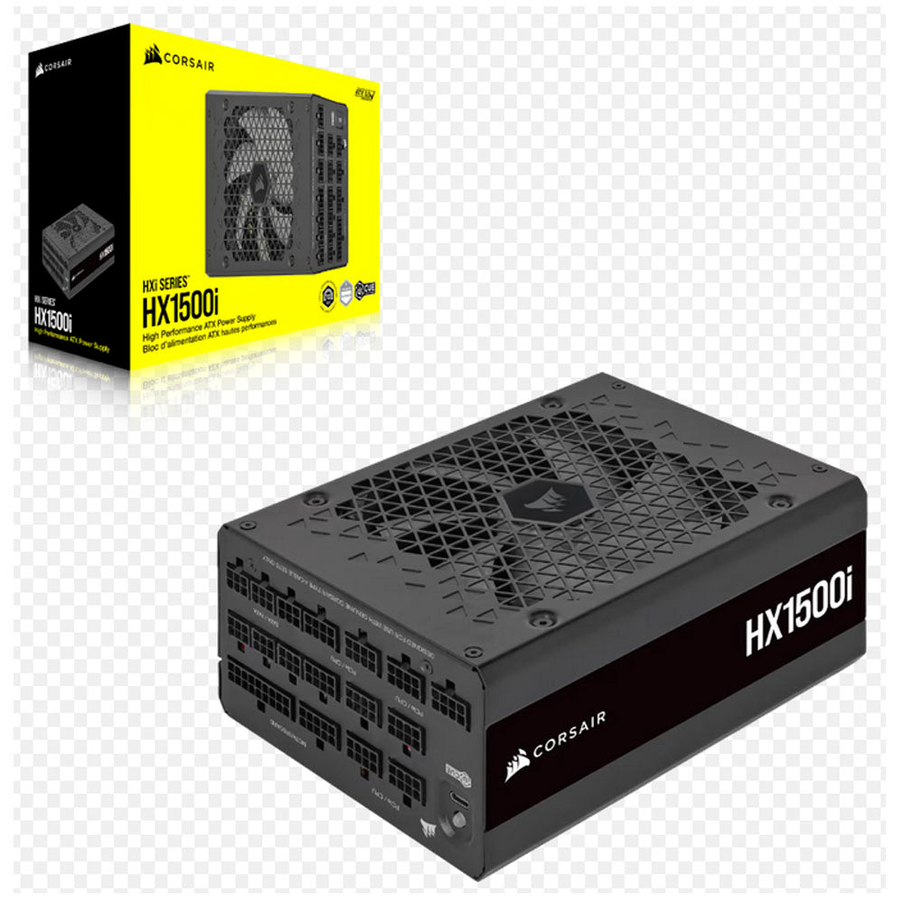 FUENTE DE PODER CORSAIR HX1500I 1500W FULL MODULAR 80+PLATINUM NEGRO CP-9020261-NA