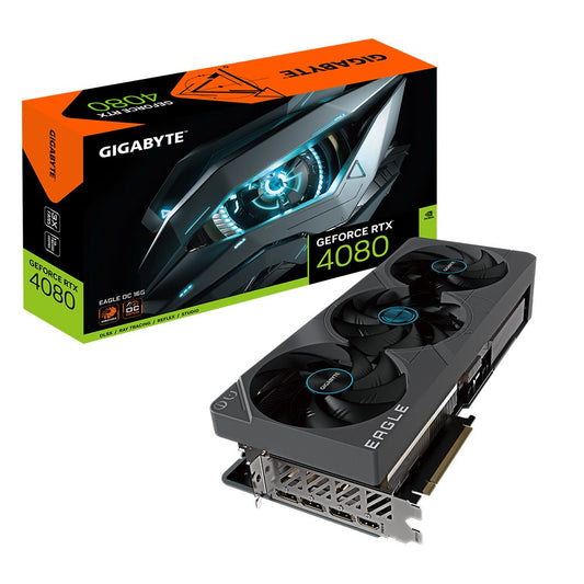 TARJETA DE VIDEO GIGABYTE NVIDIA RTX4080 PCIE X16 4.0/16GB/GDDR6X/256BIT/ESTANDAR/GAMA ALTA/GAMER