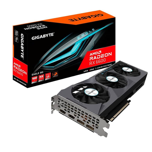 TARJETA DE VIDEO GIGABYTE AMD RADEON RX 6600 GAMING OC 8G PCIE 4.0 8 GB/GDDR6X/256 BIT/GAMA ALTA