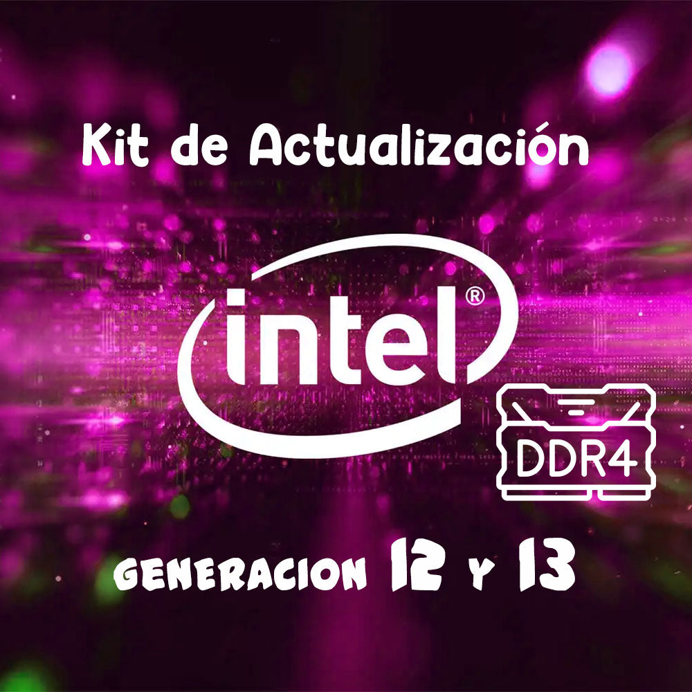 KIT DE ACTUALIZACION INTEL GEN12/13 DDR4 + SERVICIO