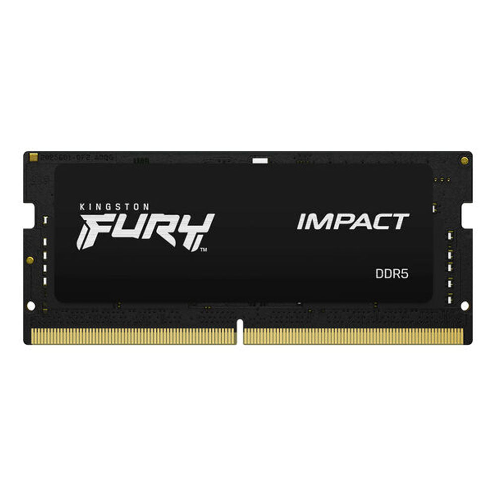 MEMORIA RAM KINGSTON FURY IMPACT SODIMM DDR5 32GB DDR5 (1X32GB) 5600MHZ CL40 NON-ECC XMP KF556S40IB-32