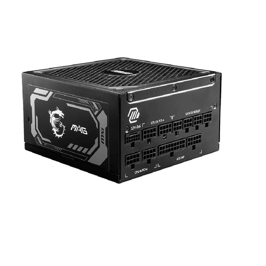 FUENTE DE PODER MSI 1250W 80+GOLD PCIE5.1 PFC ACTIVO MODULAR NEGRO ATX