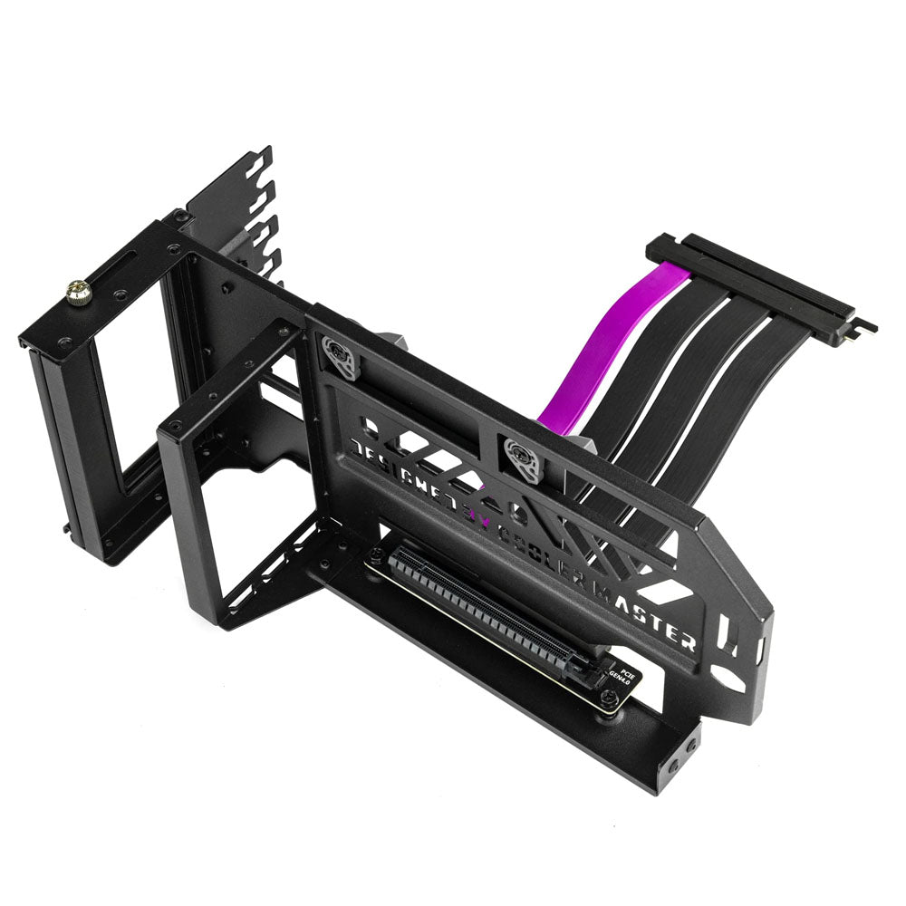 SOPORTE COOLER MASTER PARA GPU KIT V3 NEGRO PCIE4.0 INCLUYE CABLE PCIE MCA-U000R-KFVK03