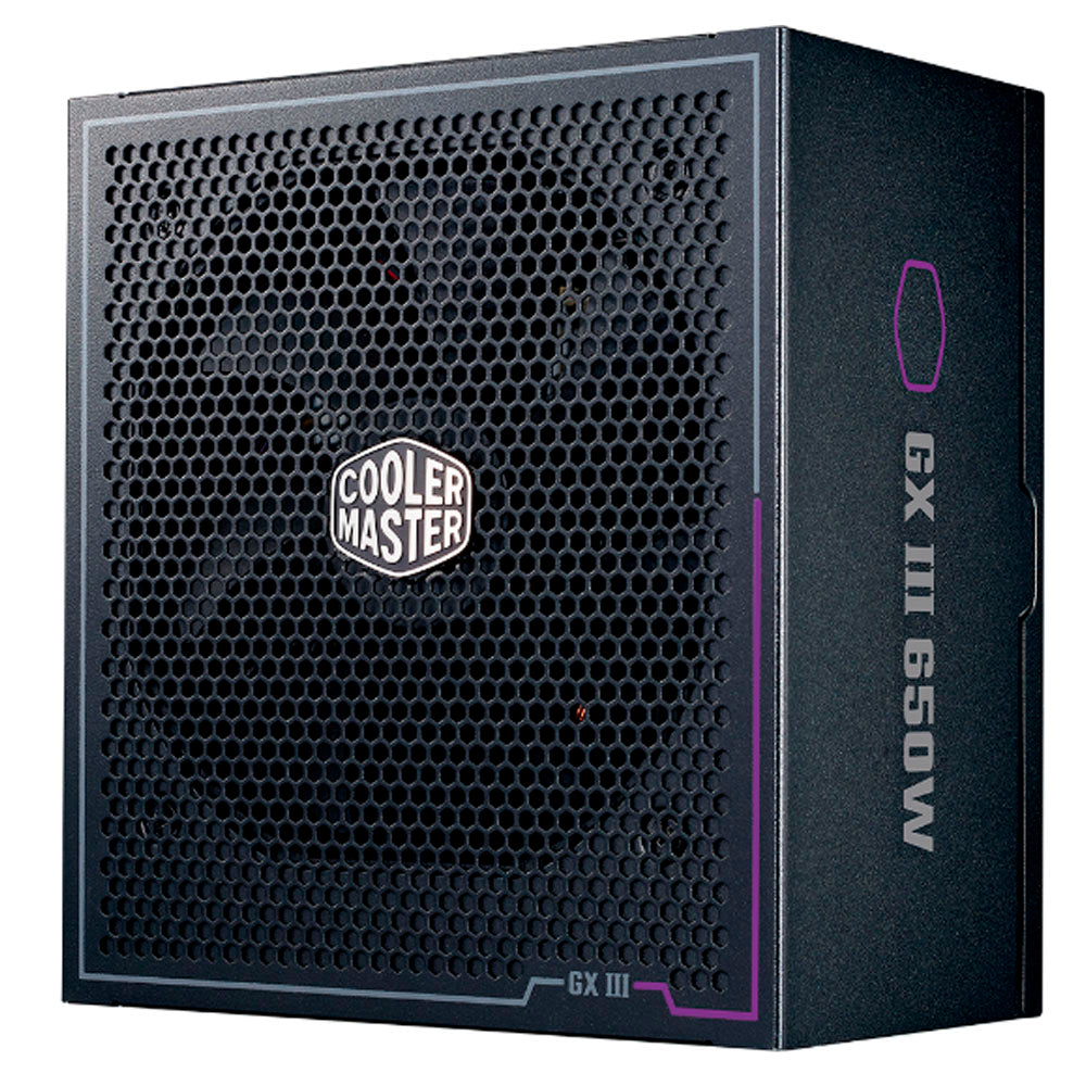 FUENTE DE PODER COOLER MASTER GX3 650W 80+GOLD MODULAR PFC ACTIVO ATX MPX-6503-AFAG-BUS