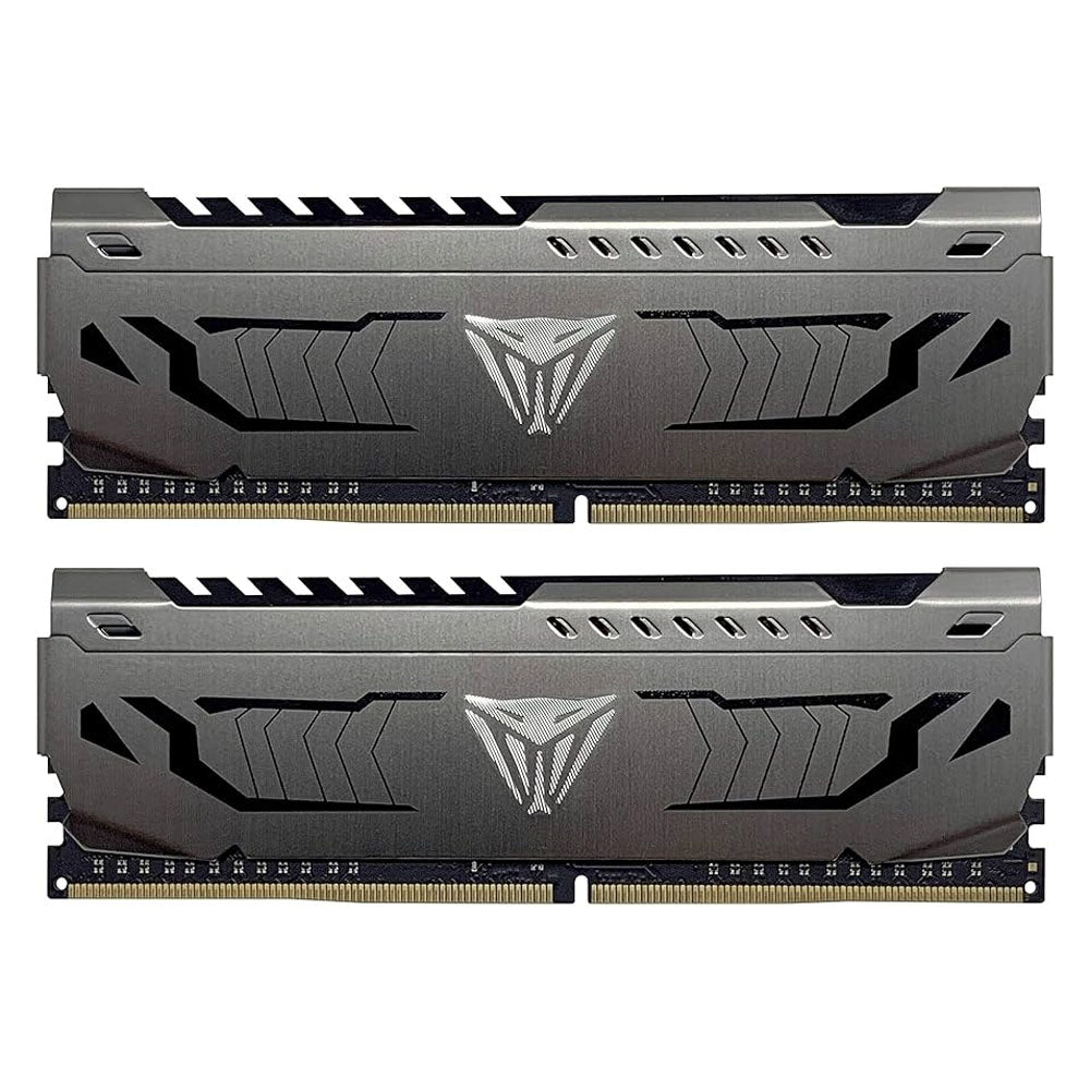 MEMORIA RAM PATRIOT VIPER STEEL 32GB DDR4 (2X16GB) 3200MHZ CL16 GRIS PVS432G320C6K