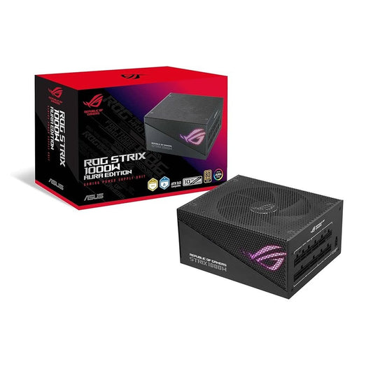 FUENTE ASUS ROG STRIX 1000G AURA GAMING GOLD  80 COMPATIBLE CON ATX 3.0 ROG STRIX 1000G AURA GAMING