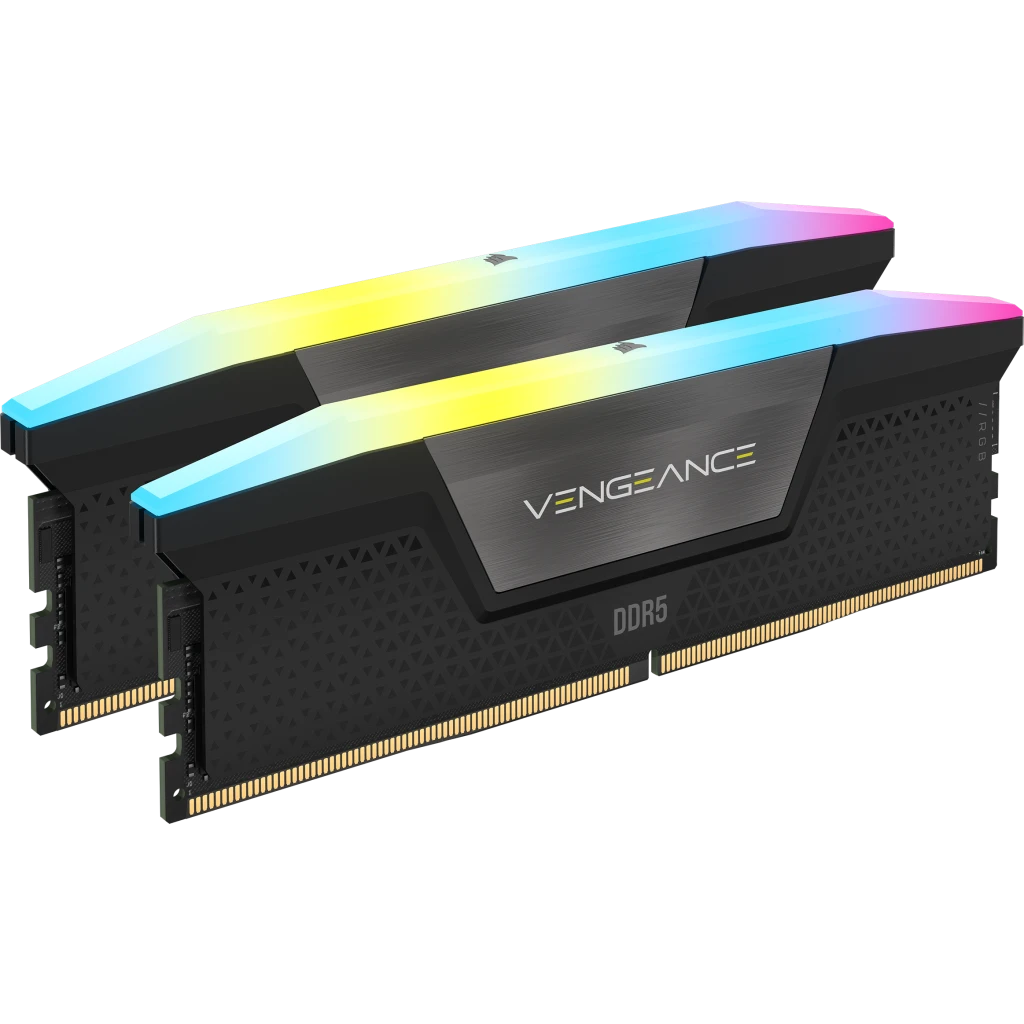 MEMORIA RAM CORSAIR DIMM VENGEANCE RGB DDR5 6800MHZ 32GB KIT 2X16GB C40 CMH32GX5M2B6800C40 - CMH32GX5M2B6800C40