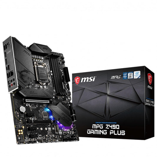 TARJETA MADRE MSI MPG Z490 GAMING PLUS 1200 RGB ATX