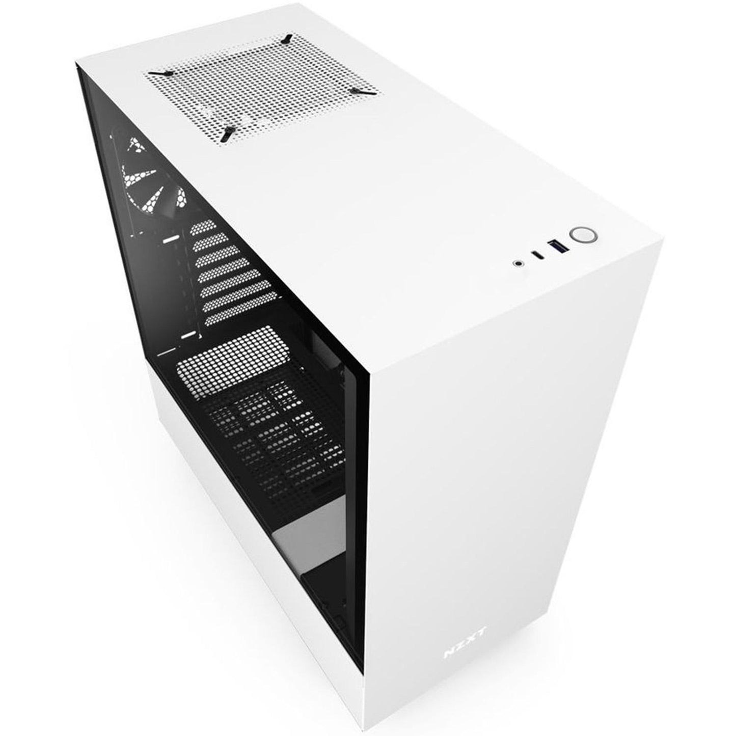 GABINETE NZXT H510 BLANCO CRISTAL TEMPLADO ATX CA-H510B-W1