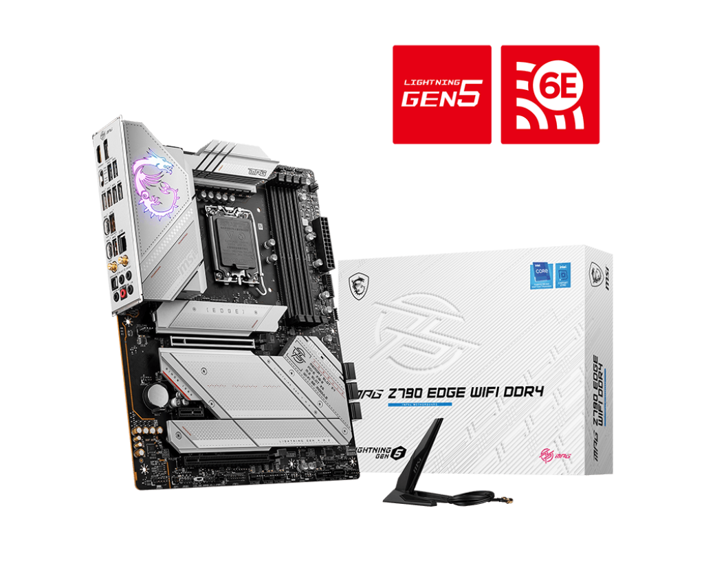 TARJETA MADRE MSI MPG Z790 EDGE WIFI DDR4 1700 4xDDR4 ATX