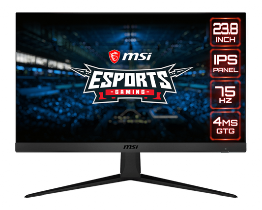 MONITOR LED IPS MSI 24" OPTIX G241V 1080P PLANO 75HZ 4MS FREESYNC